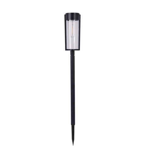 Avtoify Outdoor Garden Courtyard Light Solar Light Courtyard Light Black 1