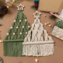 Accurate Kerstboom DIY Kit - Geweven Ornament & Muurdecoratie voor Beginners, Tijdelijke Aanbieding Vandaag