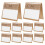 Κάρτες Eease Rustic Linen Place για Γάμους και Πάρτι (10 τεμάχια) 5