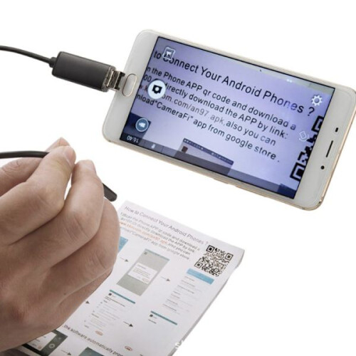 7MM 6 LED Endoscope Waterproof Borescope Inspection Camera 1.5M 2