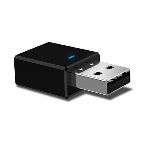 Bluetooth 5.0 Sender-/Empfängeradapter, AUX 3,5 mm, schwarz