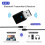 Bluetooth 5.0 Sender-/Empfängeradapter, AUX 3,5 mm, schwarz 2