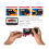 BT-168 AA/AAA/C/D/9V/1.5V Batteries Universal Button Cell Battery Colour Coded Meter Indicate Volt Tester Checker BT168 3