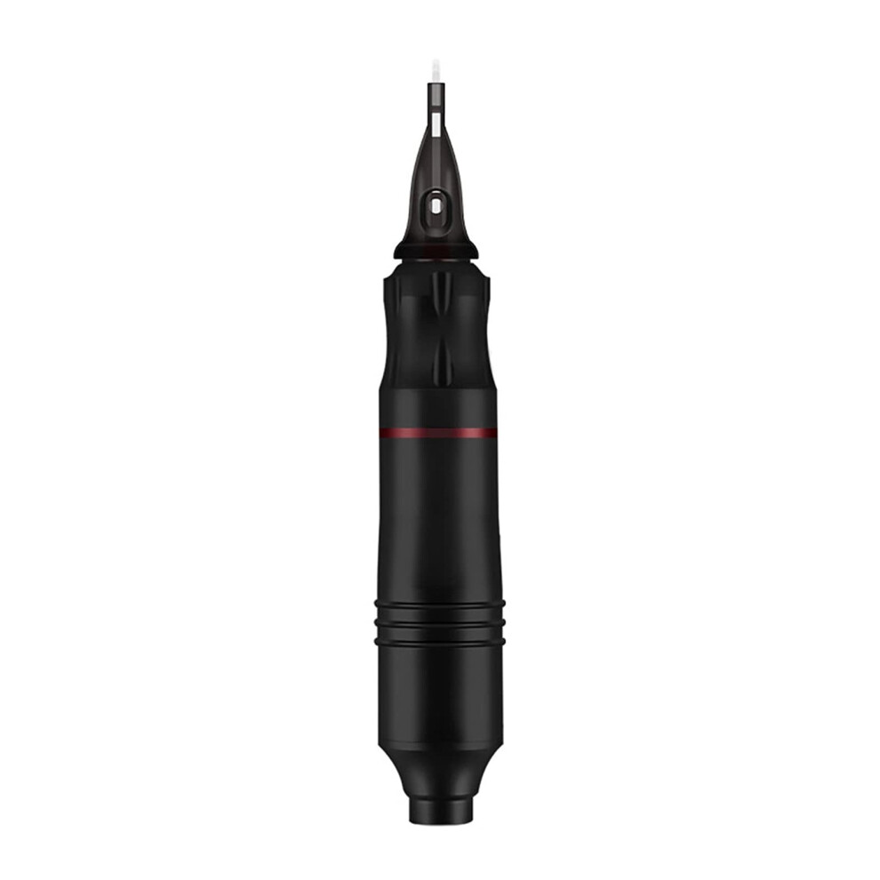 Black Professional Rotary Tattoo Pen Machine With 10W Motor And Ergonomic Grip,