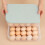 Fnyoxu20Eggs Box Ψυγείο Φρέσκο Κουτί Φορητό Κουτί Αποθήκευσης Αυγών για Πικνίκ Κουζίνα 5