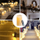 4X Κεριά LED, Κεριά που τρεμοπαίζουν χωρίς φλόγα, Επαναφορτιζόμενο κερί, Κεριά από 7