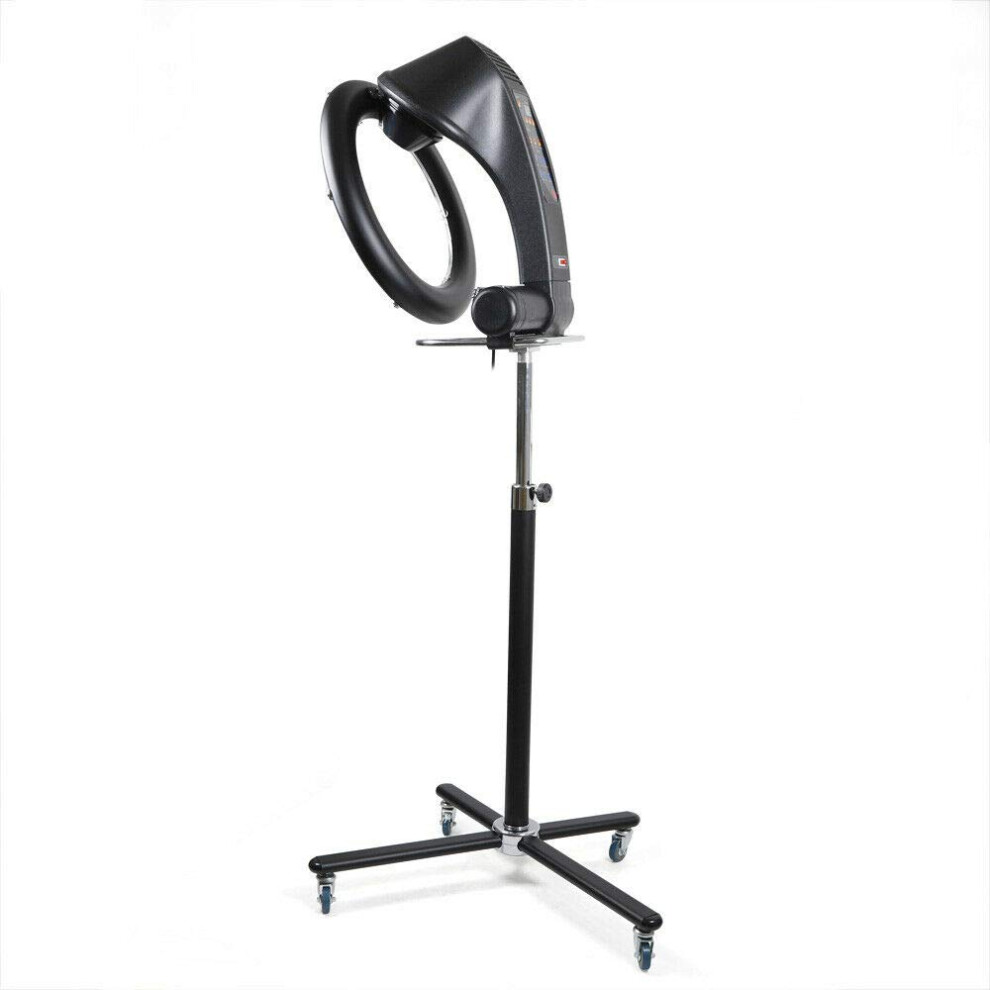 Professional Standing Hair Dryer with 360 Orbiting Halo, Infrared Color Processor, Rolling Base
