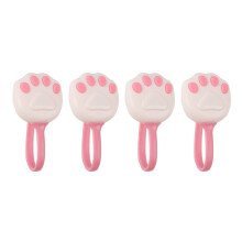 Bed Sheet Clips AntiSlip Cartoon Holders with Secure Buckle Design, 4pcs Elastic Fasteners