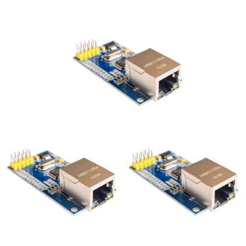 3x W5500 Ethernet-Netzwerkmodul Hardware IP51/STM32 Mikrocontroller-Programmierung über W5100
