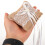 2pcs Bridal Linen Ring Pillow Creative Lace Ring Box for Wedding Ring Storage 3