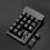 USB Numeric Keypad Wireless Number Pads Keyboard for Laptop Mechanical Feel 3 Pack 4