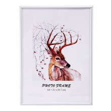 2 Picture Frames, A4 Silver Picture Frames, with Unbreakable s, Picture Frames for Family Photos, 21X30 CM