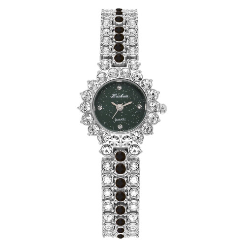 EQWLJWE Μόδα Δημοφιλή Γυναικεία Casual Quartz Ρολόι με Ανοξείδωτο Ατσάλι και Λουράκι,