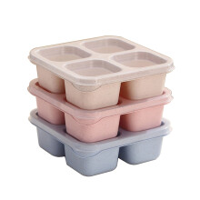 Tahtuvzn Aufbewahrungsbehälter im Ausverkauf! INS Lunchbox-Set mit gestapelten Fächern, Snack-Bento-Box, mikrowellengeeignet, Reise-Bento-Box für