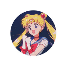 Sailor Moon Rund musemåtte animation skrivebordsmåtte underholdning computer skrivebordsmåtte