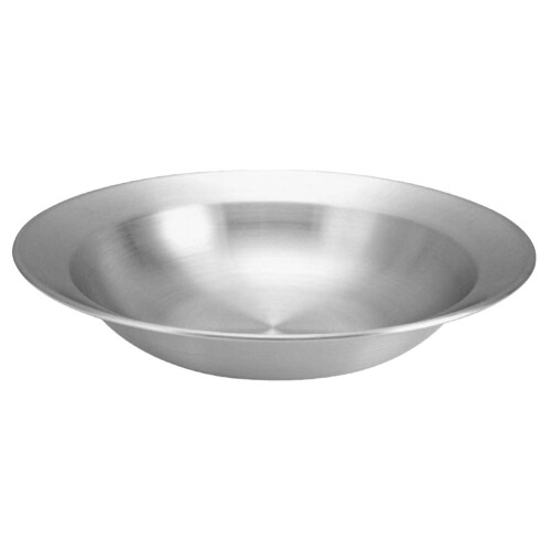 LIYUNMIAO Luxshiny Camping Essentials Μπολ για ζυμαρικά με φαρδύ χείλος, από ανοξείδωτο ατσάλι 20 εκ.