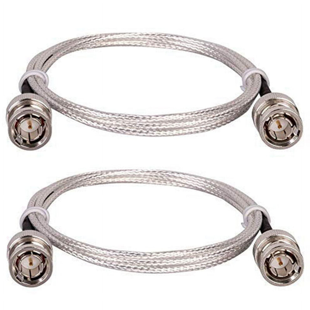 2Pcs Hd Sdi Cable 3Ft, Bnc Male Cable 75 Ohm Rg179 Sdi Cable For Video Camera 9433291523858