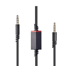Cabo de substituição com controle de volume para Astro A10A40A40TR, compatível com Xbox One, PS4 e PS5, extensão de áudio de 2 metros para