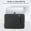 Capa para laptop compatível com MacBook Air/Pro de 13,3 polegadas, MacBook Pro 2021M1 de 14 polegadas e notebooks de 13 a 13,6 polegadas. À prova 2