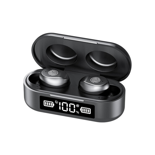 Ασύρματα ακουστικά Bluetooth Tarmeek με λάμπα αναπνοής, μείωση θορύβου, μπάσα, αδιάβροχα, 2