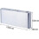 LINLIN8W Φωτιστικά τοίχου LED Πάνω & Κάτω, Φωτιστικό αλουμινίου εσωτερικού χώρου για 7