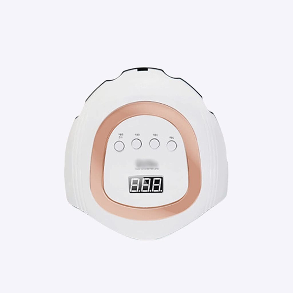 Gold 168W Uv Led Nail Lamp Gel Nail Dryer With Smart Sensor For Fast Gel Curing, Salon Or Home