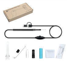Ear Cleaning Endoscope USB Otoscope with 5.5mm Lens LED Lights for Android and PC