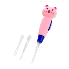 Ear Wax Removal Tool Set with Spiral Tip and Loop Curette – Gentle, Reusable Ear Cleaning Kit for Kids and Adults
