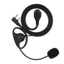 Auriculares de vigilancia con diseño ergonómico para radio bidireccional, compatibilidad universal que garantiza una comunicación fluida, ligeros