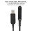 USB-programmeerkabel met meerdere connectortypes, universele plug-and-play, geen stuurprogramma nodig, superstabiele programmering voor 4