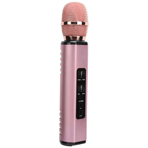 Fun Voice Change Effect, Wireless Karaoke Microphone with Echo, Treble, Bass Control for Customized Singing Experience 2