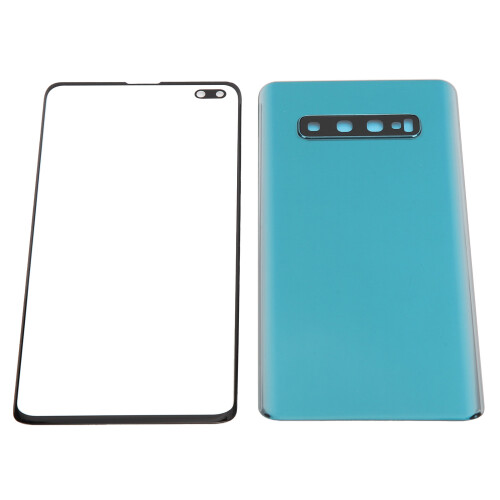 Γνήσιο πίσω κάλυμμα από γυαλί για Samsung S10+ Plus, αδιάβροχο και υψηλής απόδοσης, με 2
