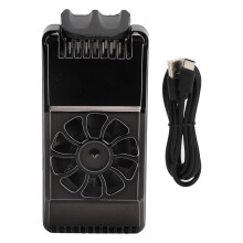 Cooler para celular gamer com bateria recarregável, ventilador de resfriamento móvel com refrigeração por semicondutor, desempenho
