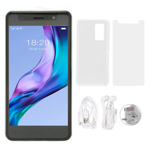 Συμπαγές smartphone Android, οθόνη πλήρους οθόνης 5,0 ιντσών, διπλή κάρτα SIM 4G LTE με αυτόματη