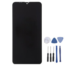 Korjaussarja LCD-näytön vaihtoon, kosketusnäyttö, yhteensopiva Samsung Galaxy A105 -näytön kanssa, näytön vaihto korkea
