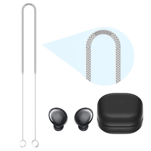 Λουράκι λαιμού σιλικόνης για Galaxy Buds Pro, αντιολισθητικό, ανθεκτικό στον ιδρώτα και 1