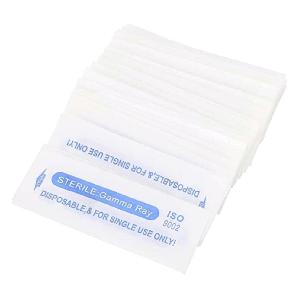 0.18mm 21Pin Microblading Blades for Permanent Makeup Eyebrow Tattoo, 50pcs Sharp Precision Tips