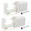 Nose Piercing Gun Kit 2Pcs Disposable SingleUse with Preloaded Black Stud Easy Grip Design 1