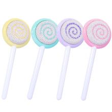 Pumice Stone for Feet 4pcs Double Sided Foot Callus Remover Lollipop Shape Pedicure Tool