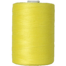 Threadart 100% Cotton Sewing & Quilting Thread, 50/3 Weight, 1000M Spool, Color: YELLOW 514, 50 Colors Available