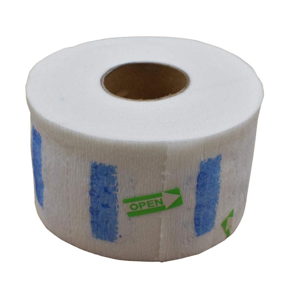 85 Ct Waterproof SelfAdhesive Barber Neck Strips Soft Disposable Bands for Hairdressing