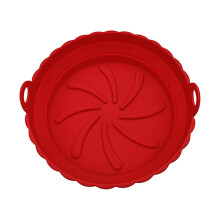 Letnie wyprzedaże i promocje! Wyprzedaż artykułów do domu! Wielorazowa silikonowa tacka do pieczenia w kształcie kwiatka do frytkownicy.