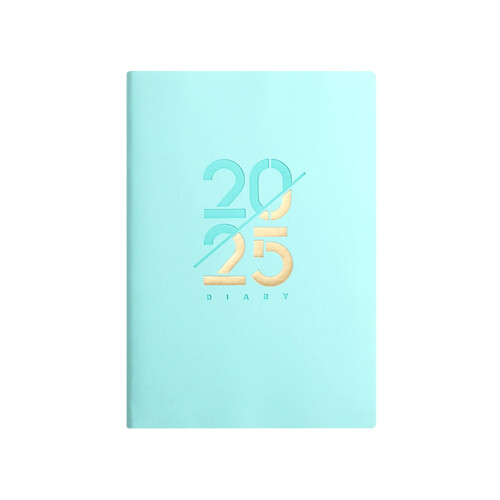 Εβδομαδιαίος & Μηνιαίος Σχεδιαστής Lucky 2025, 5,9" X8,3", Σπειροειδής Σχεδιαστής