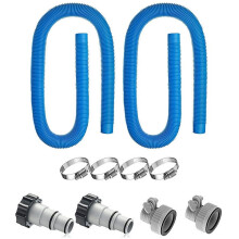 WRKEKC Pool Pump Hose, Replacement Hose for Above Ground Pools Kit Swimming Pool Hose Adapter for Swimming Pool Compatible Accessories B