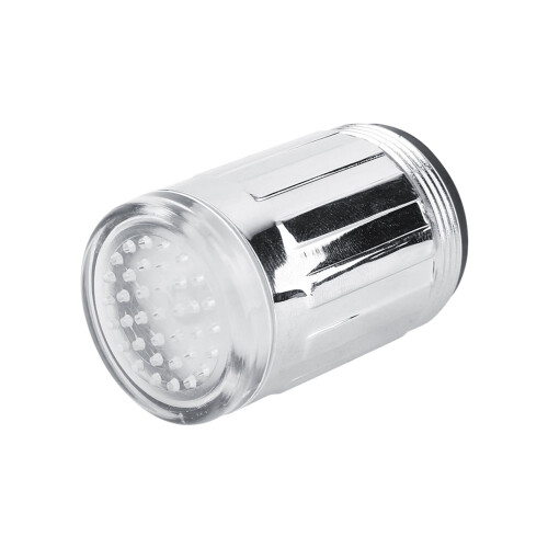 Küchen-Duscharmatur mit 3-farbiger LED-Beleuchtung und Temperatursensor