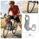 3 Pack Tail Hook Frame Hanger Extender Bike 3