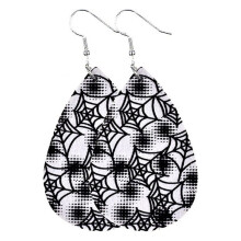Jacenvly Liquidación 2024 Nuevos pendientes de cuero con forma de gota de agua para mujer, con gancho para la oreja, joyería colgante, regalos para