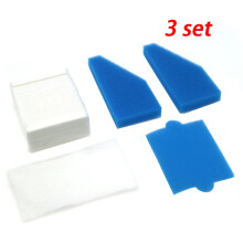 Conjunto de filtros para aspirador de pó Thomas Aqua + Multi Clean X8Parquet, Aqua + Pets and Household Goods, Perfect Air Animal Pur
