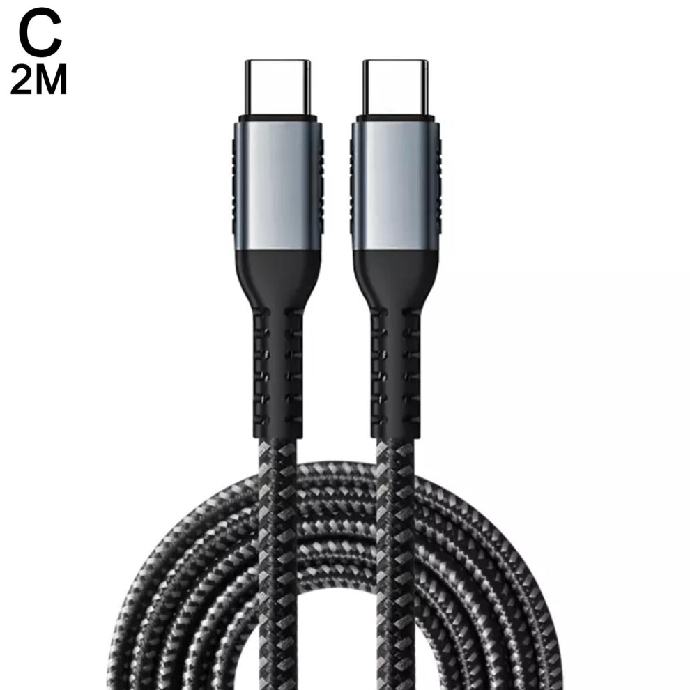 Usb C To Usb C 100W Fast Charger Pd Dual Type C Charging Cable Usb Sync V9e4 9773935871946