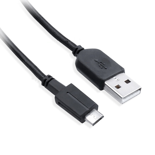 Καλώδιο φόρτισης ποντικιού Micro-USB από PVC+νάιλον, αξιόπιστο και ανθεκτικό για το 2